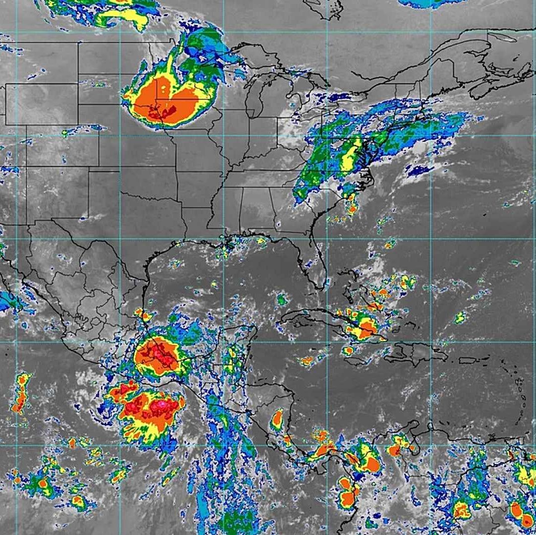Conagua mantiene vigilancia de varios fenómenos meteorológicos