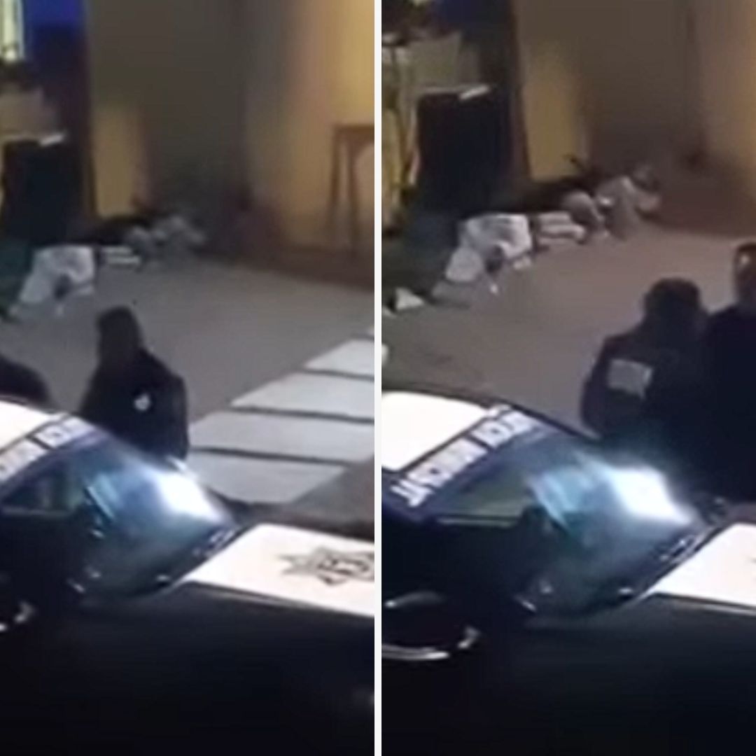 Video: Policías Pierden Llaves de su Patrulla por 'Estar de Fiesta' en Hidalgo