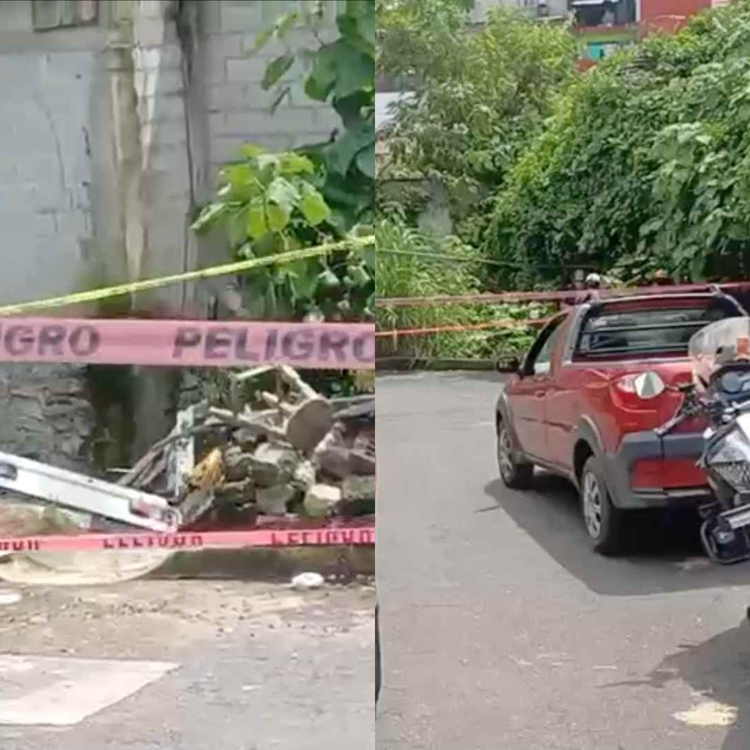 Autoridades confirmaron el deceso de la persona que se encontraba al interior de la camioneta de redilas.