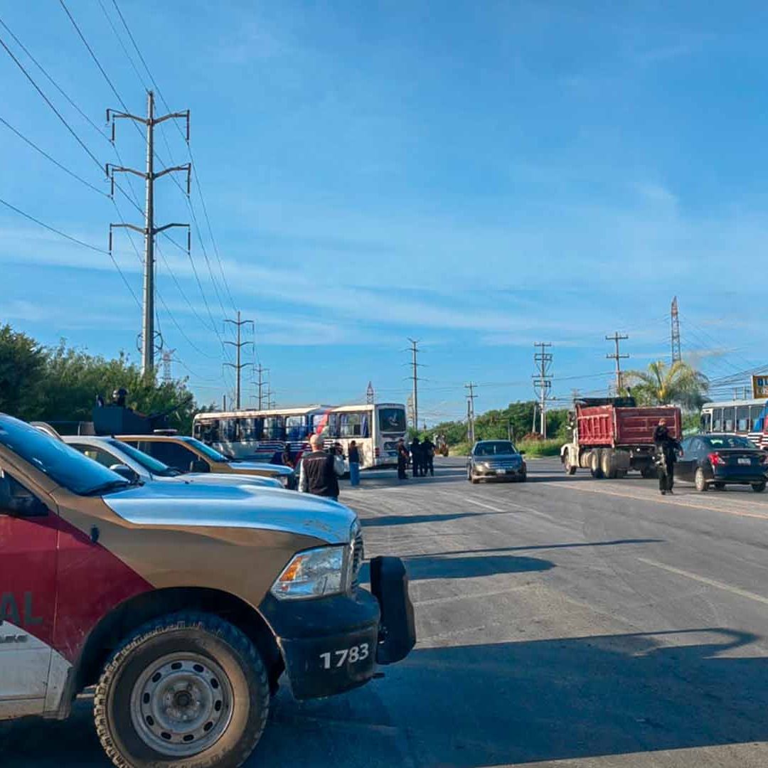Detienen a Dos Hombres por Bloqueos en Reynosa