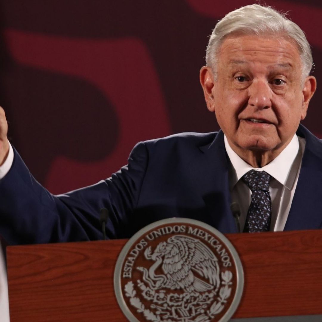 El presidente López Obrador dijo que a México no le corresponde detener a su homólogo ruso, Vladimir Putin