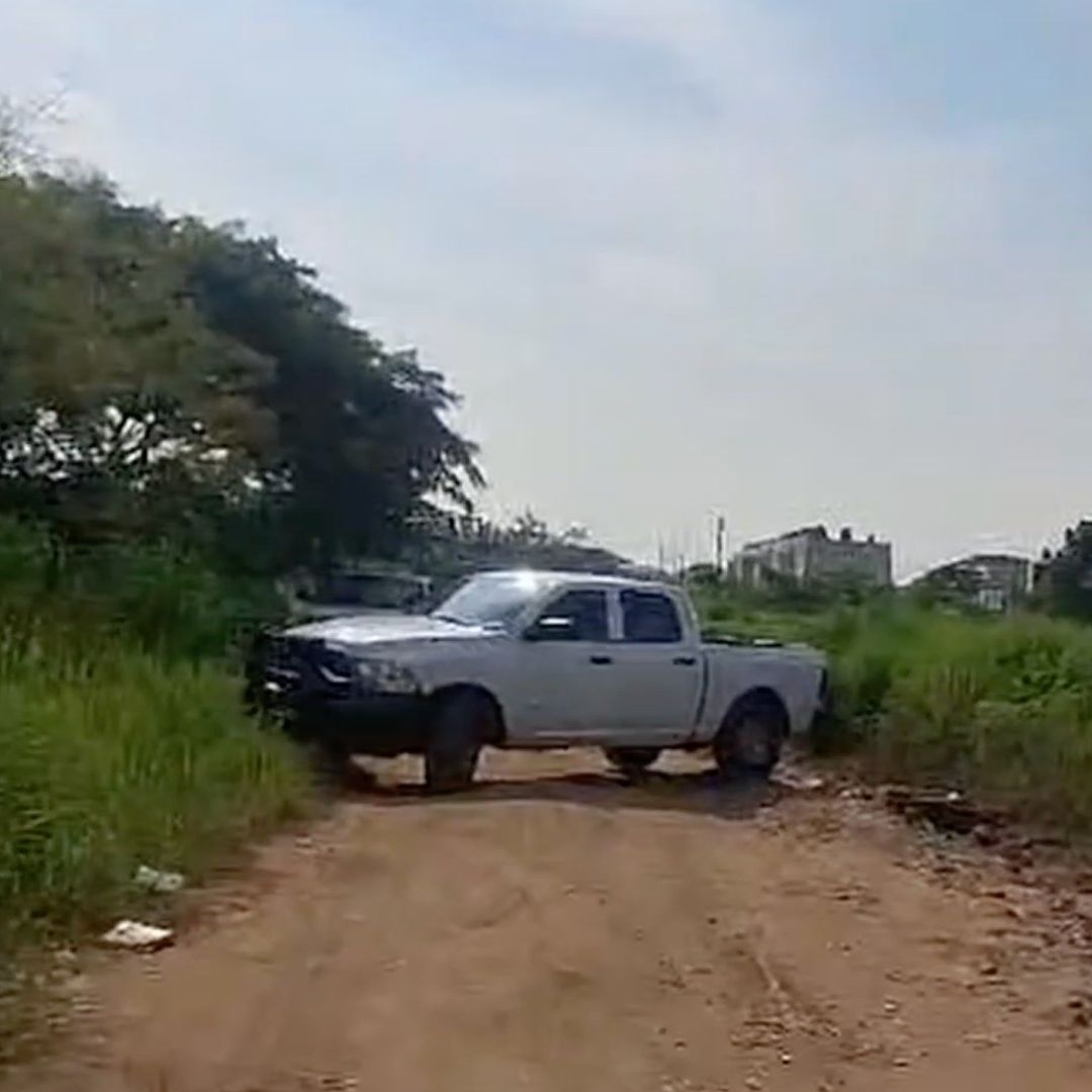 Hallan cuerpo de mujer en camino de terracería en Veracruz