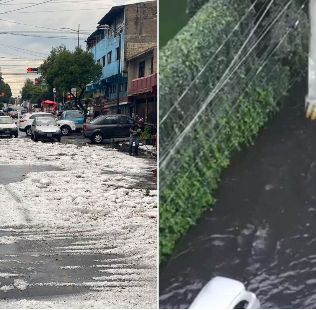 Lluvia y Granizo en CDMX Hoy Viernes 8 Agosto 2025: Activan Doble Alerta para Alcaldías