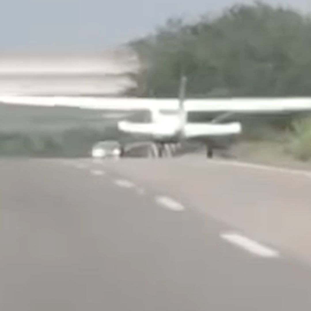 Avioneta Aterriza de Emergencia en Maxipista Mazatlán–Culiacán; Se Quedó Sin Combustible