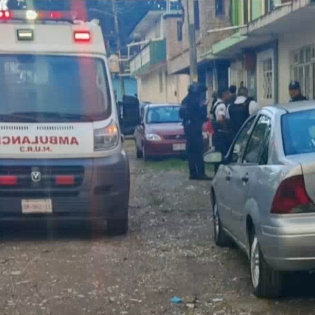 Un hombre resultó lesionado por el impacto de una bala. Ocurrió al interior de un domicilio de la colonia Obrero Campesina en la ciudad de Xalapa