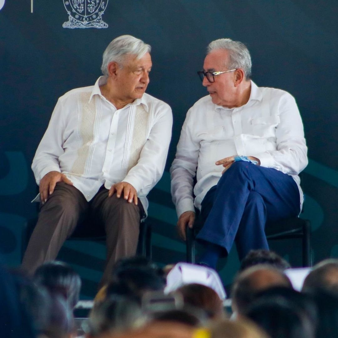 AMLO y Sheinbaum respaldan a gobernador de Sinaloa