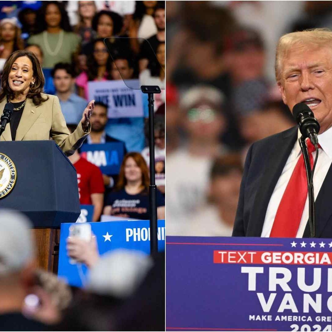 Kamala Harris y Donald Trump