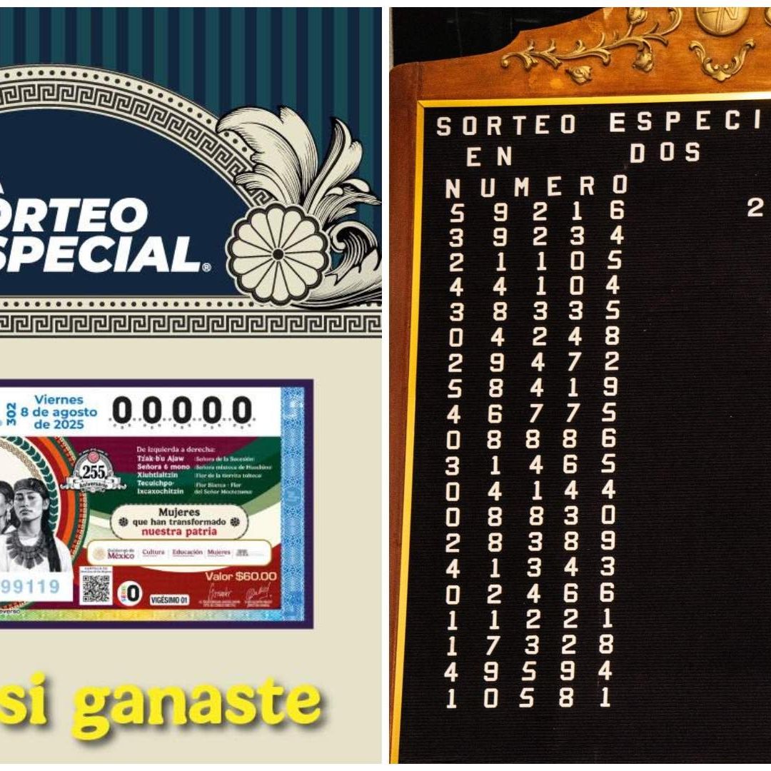 Conoce dónde cayó el premio mayor de la Lotería Nacional