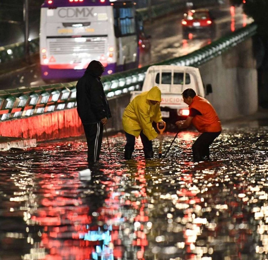 Lluvia del Domingo 10 de Agosto 2025, Ha Sido la Más Intensa Que se Ha registrado en la CDMX