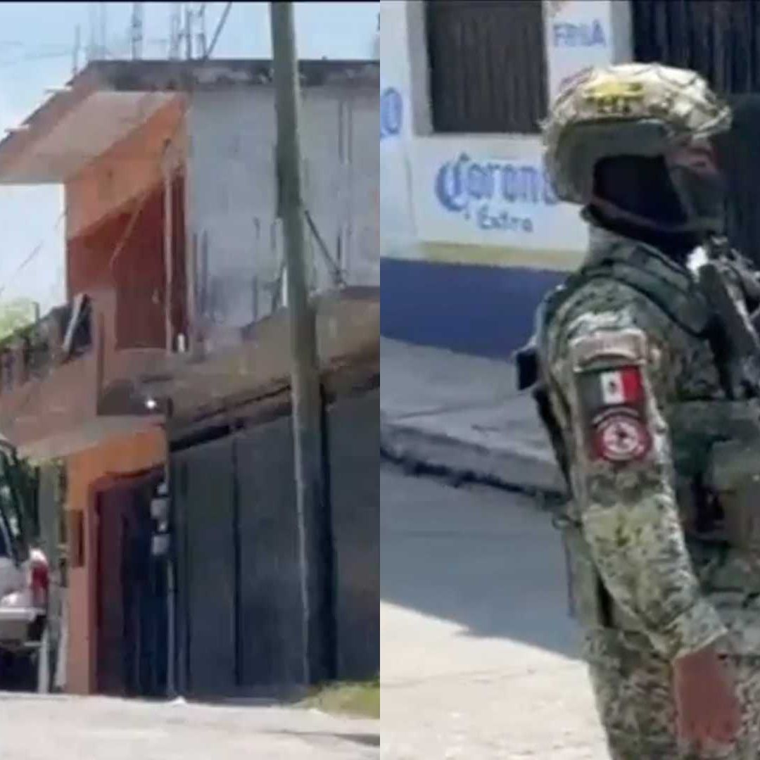 Las autoridades continúan con tareas de alerta y búsqueda en la localidad de Tempoal tras asegurar un inmueble y detener a una persona.