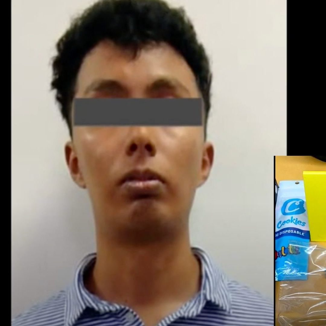 Joven detenido con drogas y cigarros electrónicos