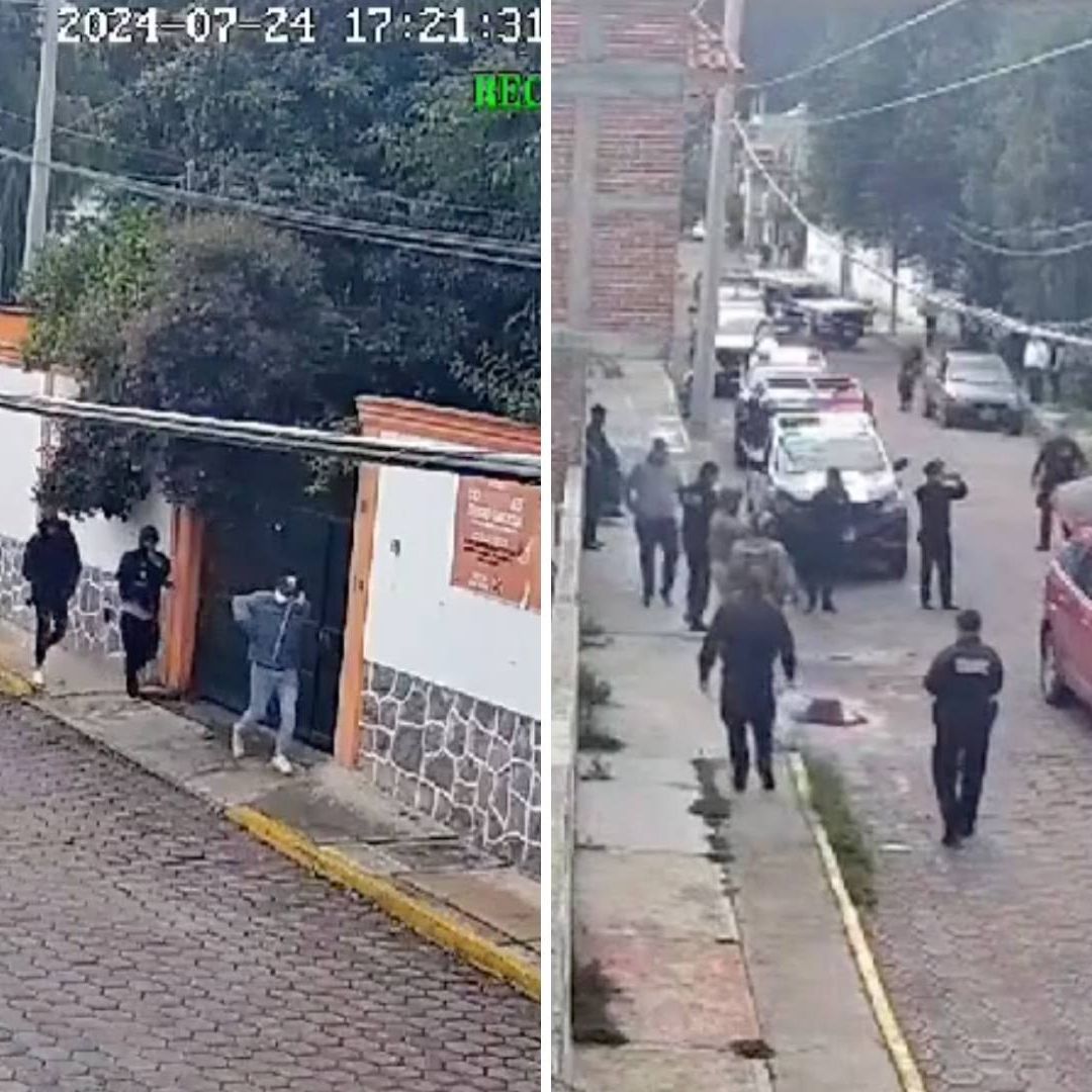 Video: Balacera contra la Casa de un Militar que Repelió la Agresión en Totolac, Tlaxcala