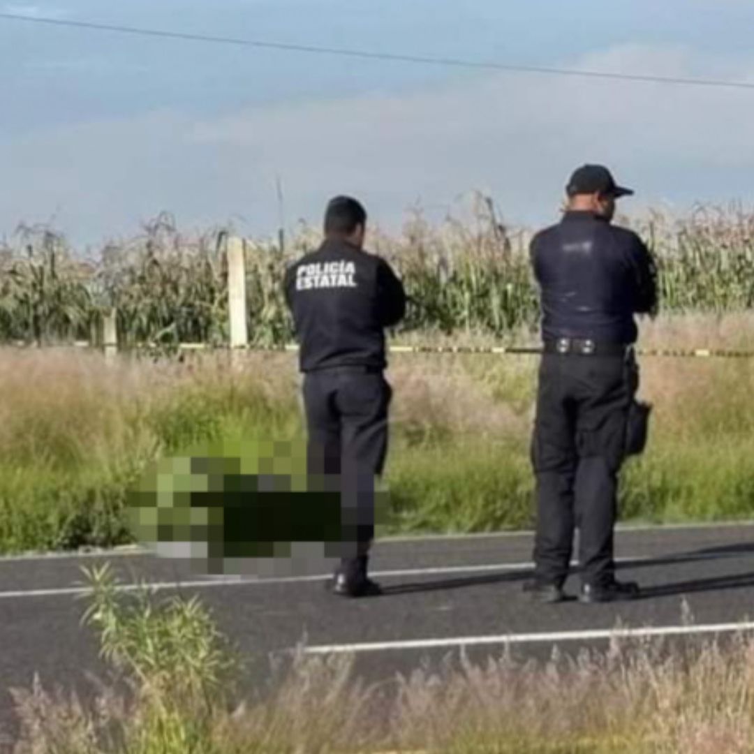 Cuerpos Embolsados en Tlaxcala en Menos de una Hora. Foto: Miguel Hernández | N+