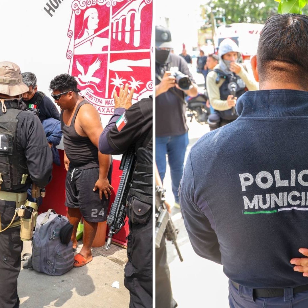 Caen Policías en Operativo Sorpresa por Filtrar Información al Crimen Organizado en Oaxaca