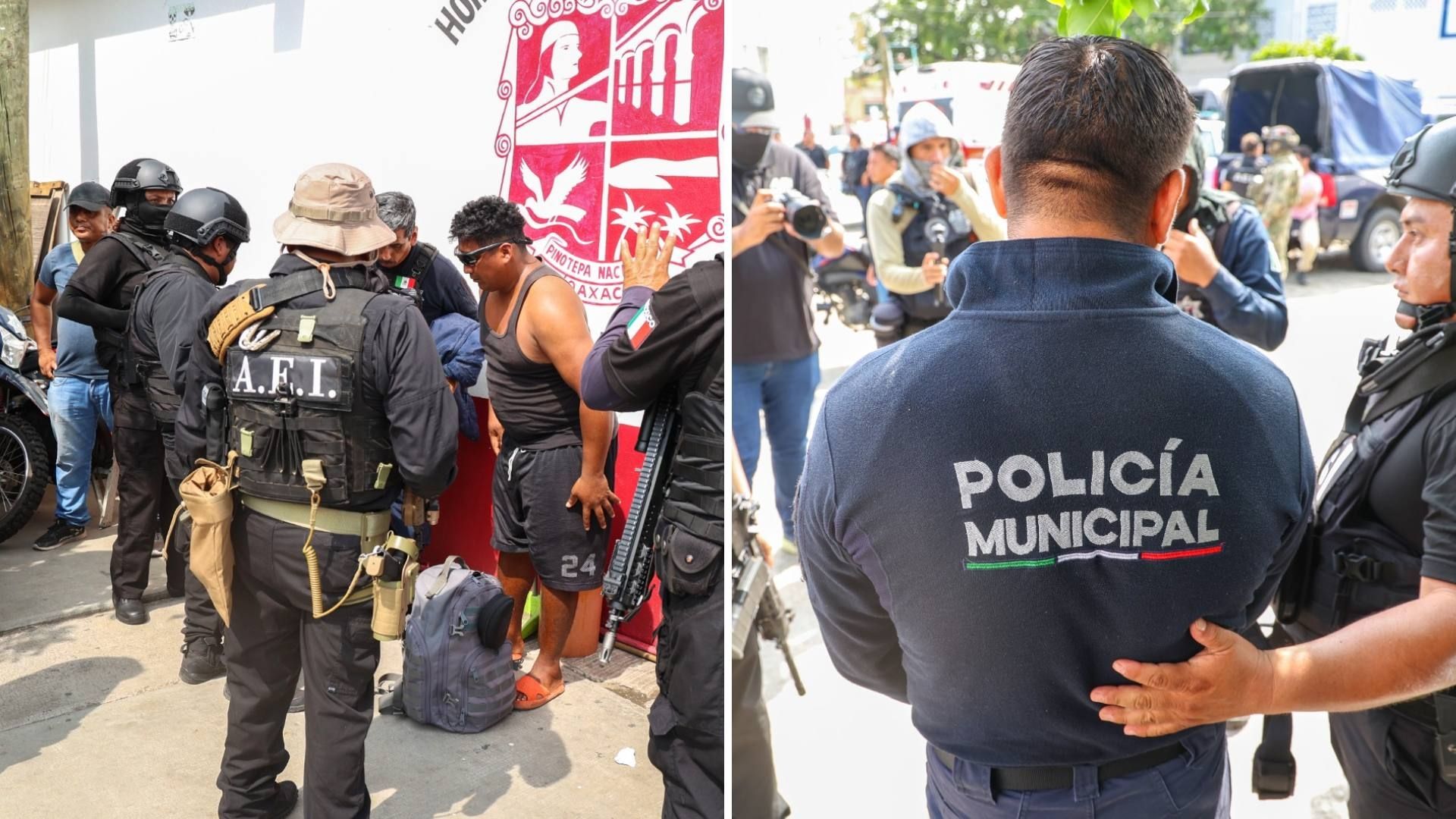 Caen Policías en Operativo Sorpresa por Filtrar Información al Crimen Organizado en Oaxaca