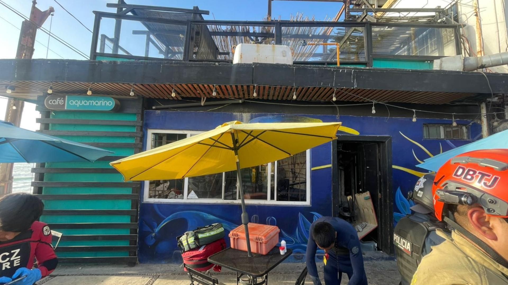 Colapsa Cafetería Encima de Un Menor y Dos Adultos en Tijuana
