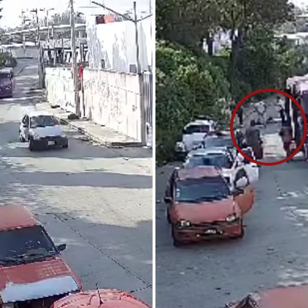 Video: Camión Vuela Tope y Pasajera Sale Proyectada de Camión en Tlalpan