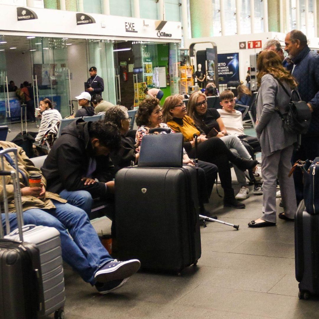 AICM Supende Servicio por Lluvias en la Ciudad de México