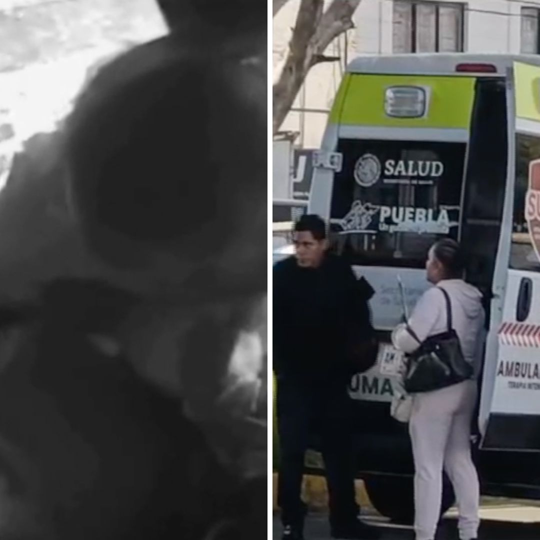 Pasajera pierde su dedo en el transporte público por un accidente en Puebla.