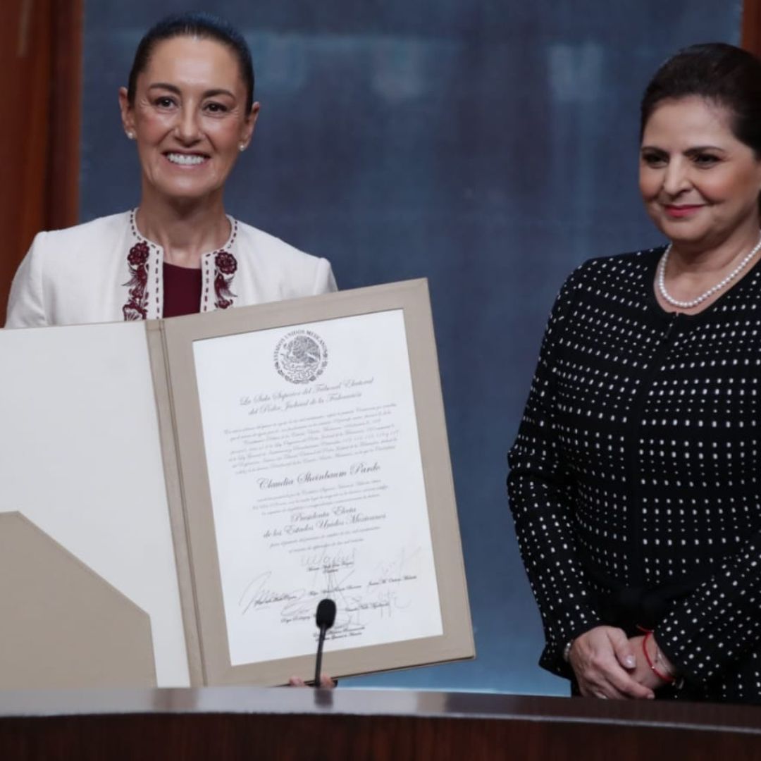 Día Histórico para México: Claudia Sheinbaum Recibe Constancia como Primera Presidenta Electa