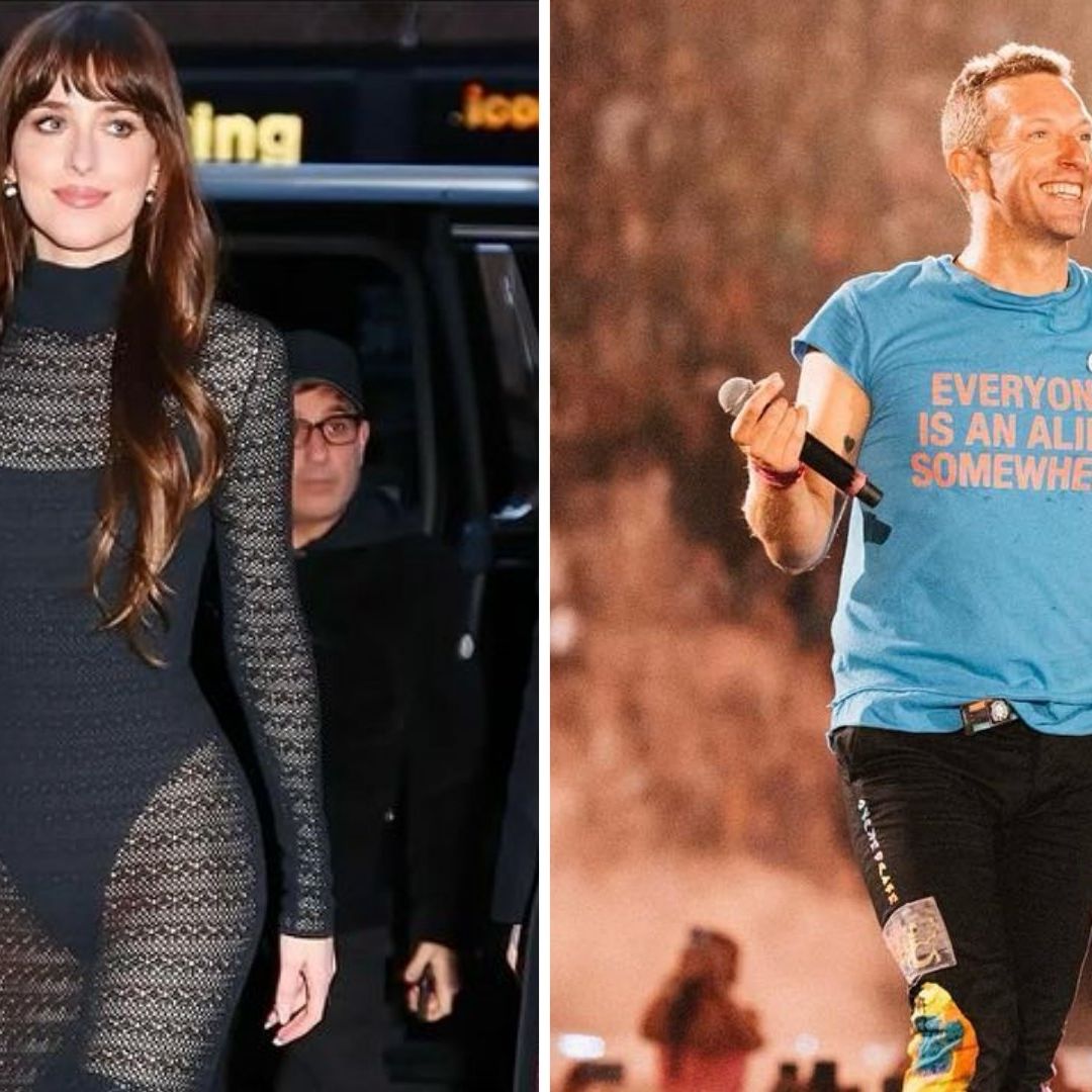 Desmienten supuesta ruptura de Dakota Johnson y Chris Martin
