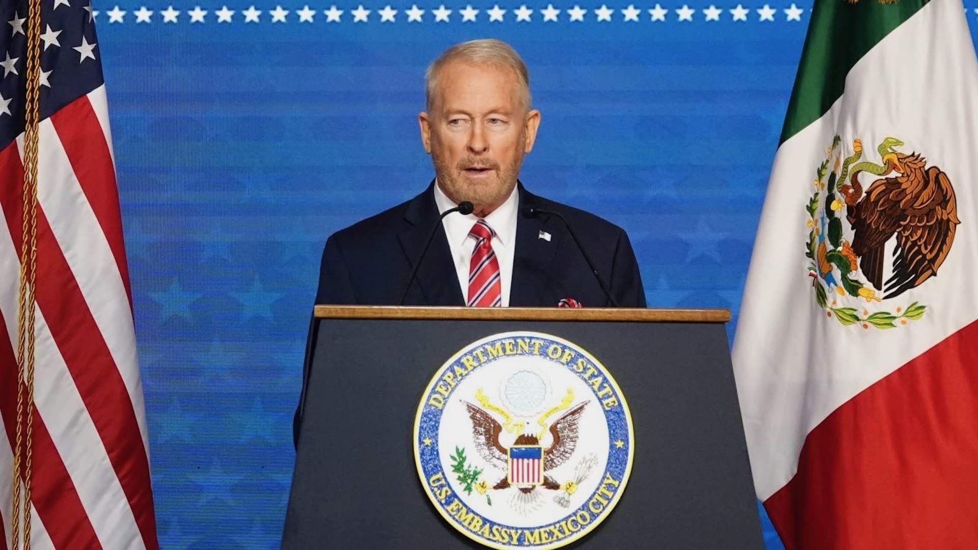 Ronald D. Johnson, embajador de Estados Unidos en México