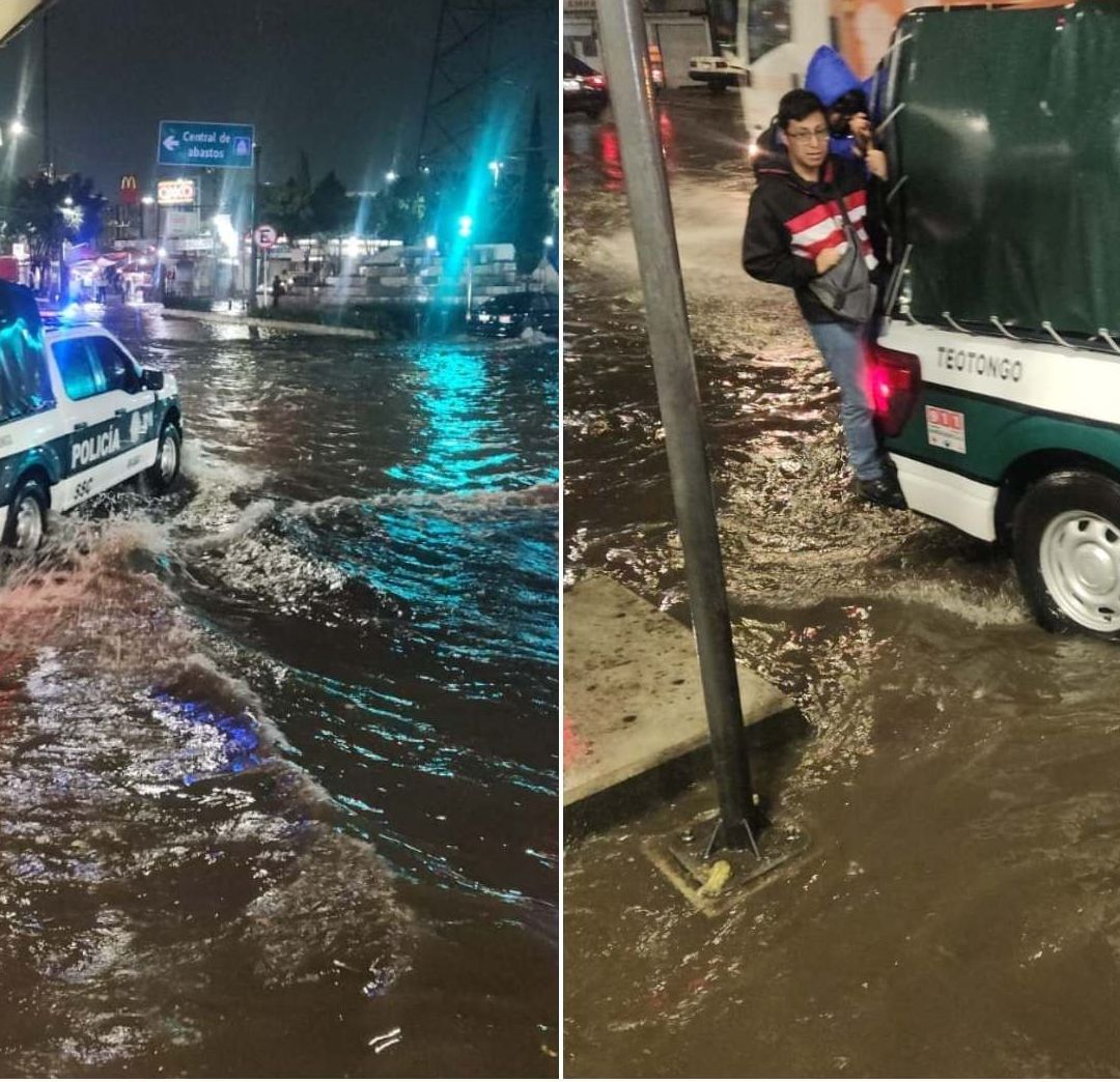 Lluvia Fuerte y Granizo Hoy en CDMX: Iztapalapa, la Alcaldía Más Afectada con Inundaciones