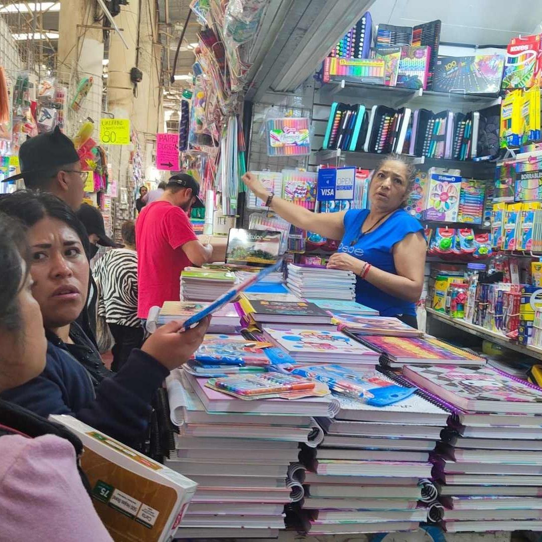 Compra de útiles escolares