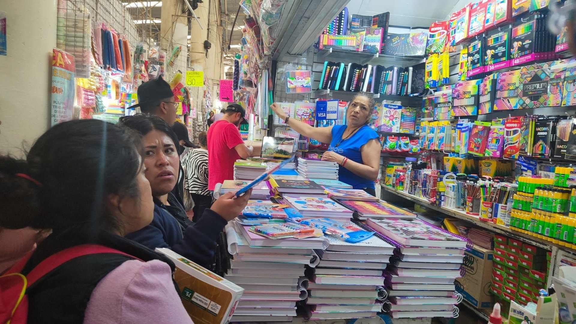 Compra de útiles escolares