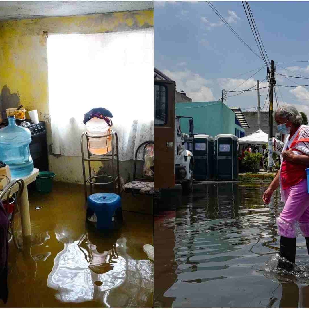 Aumentan Enfermedades en Chalco Tras 17 Días Inundados
