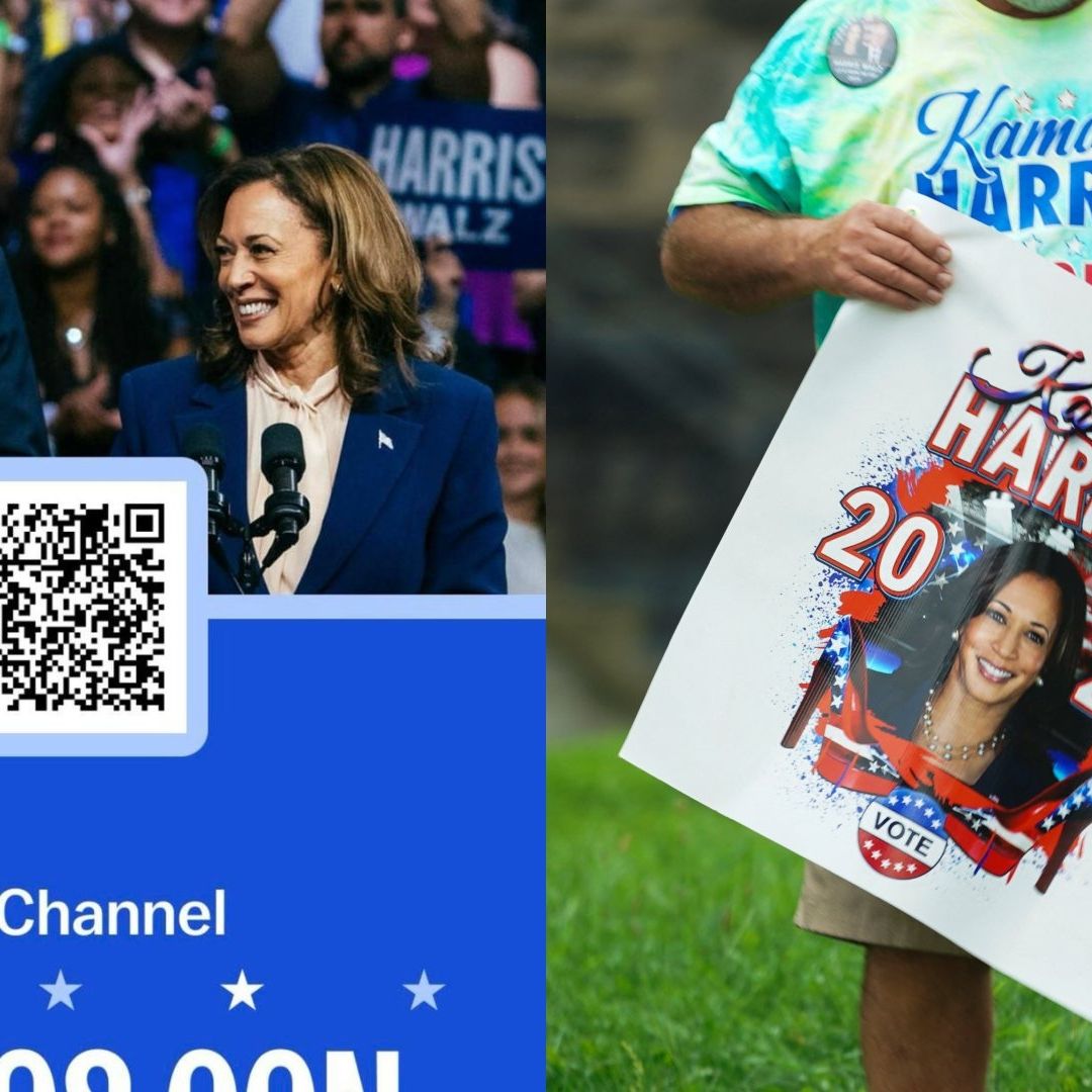 Imagen del canal en WhatsApp de Kamala Harris que está dirigido para latinos en Estados Unidos. Foto: EFE