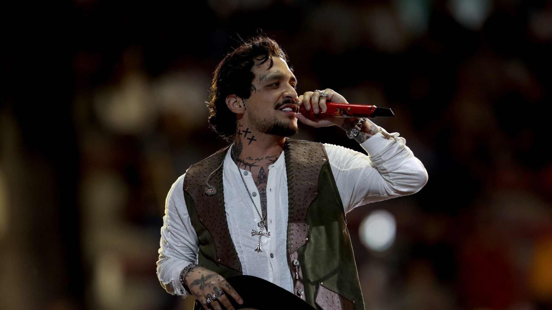 El cantante Christian Nodal