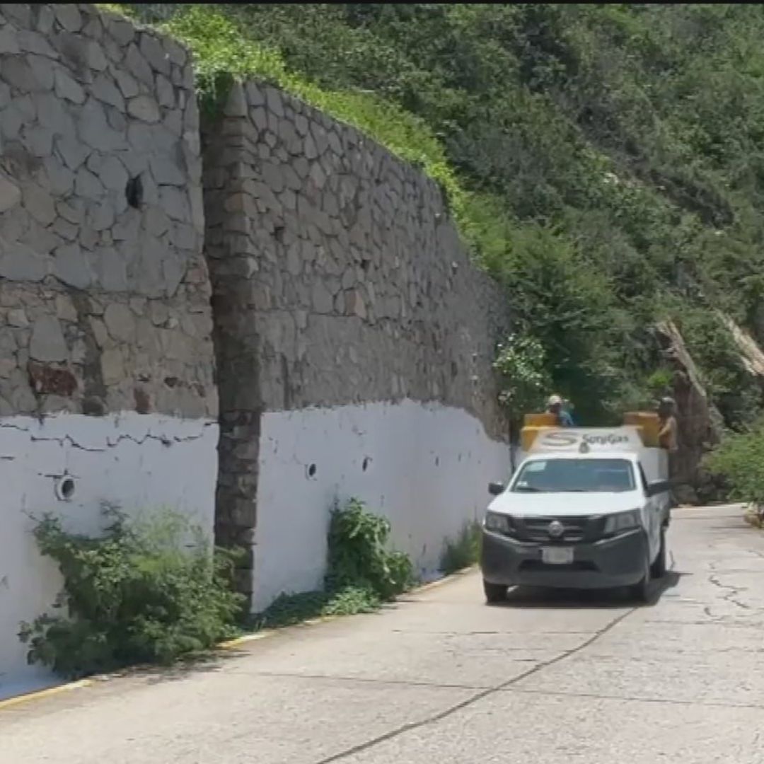 Muros y Paredes de Sinfonía del Mar y la Quebrada Generan Temor, en Acapulco