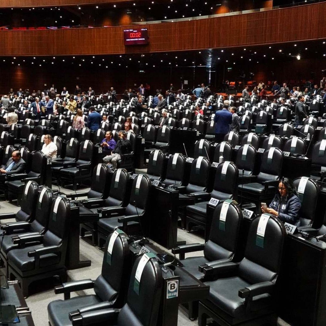 Imagen general de curules de la Cámara de Diputados. Foto. Cuartoscuro