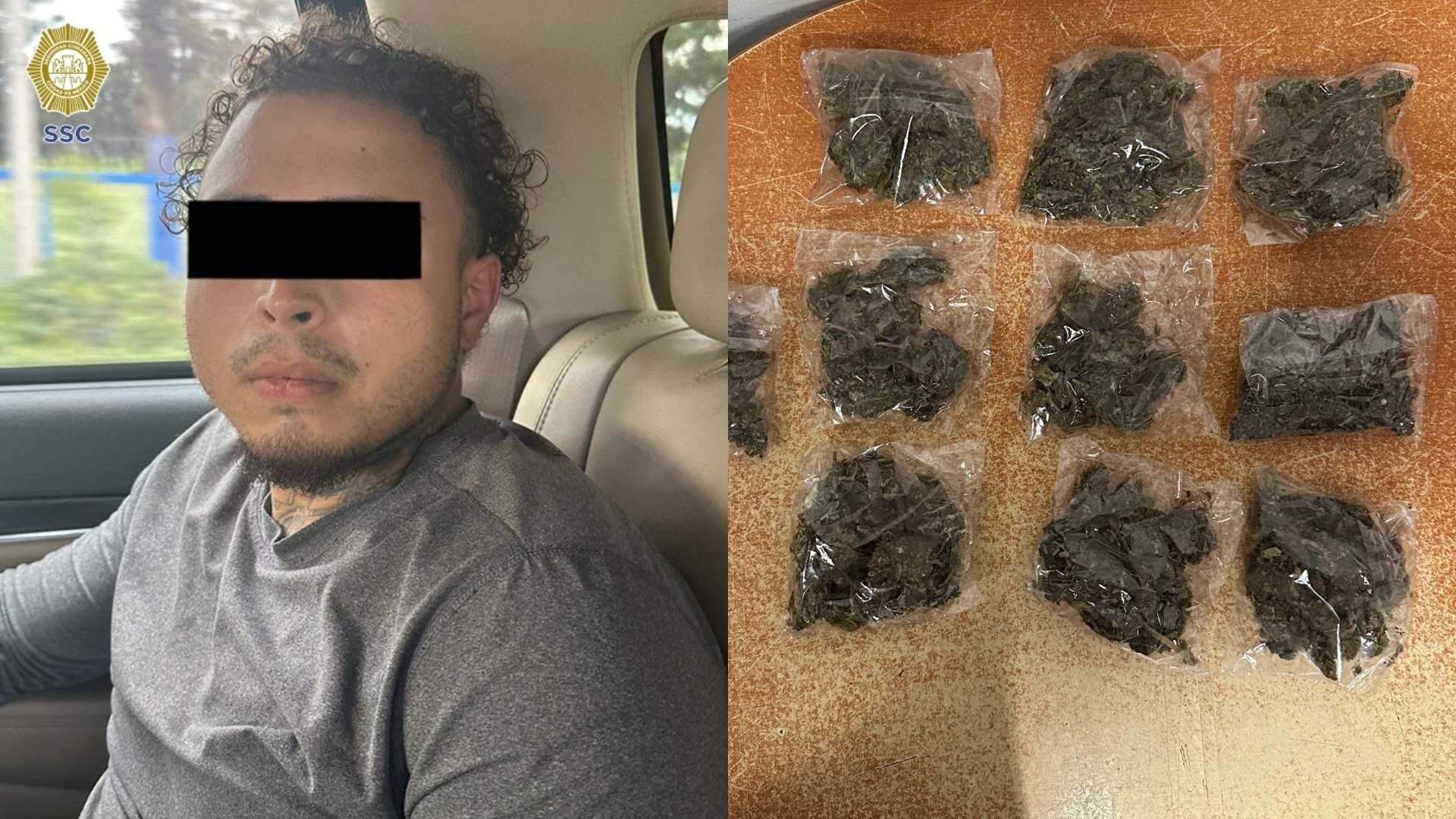 Estadounidense detenido en la CDMX