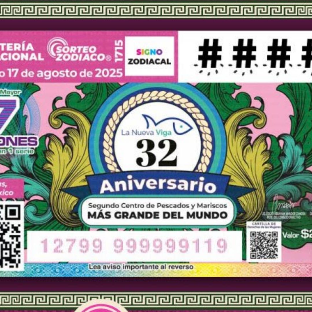 Resultados de la Lotería Nacional hoy 17 de agosto 2025 lista de número sganadores Sorteo Zodiaco 1715