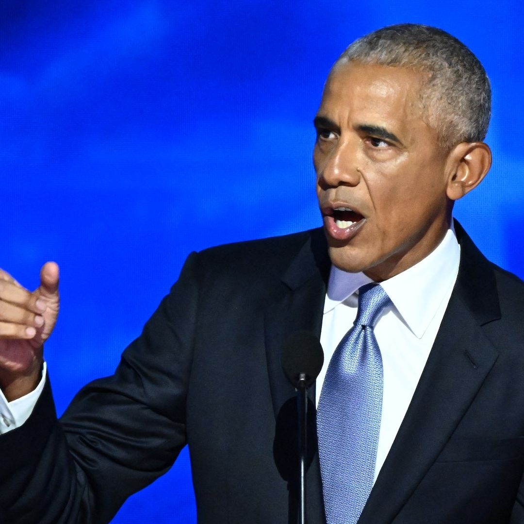 Barack Obama en al Convención Demócrata de Chicago