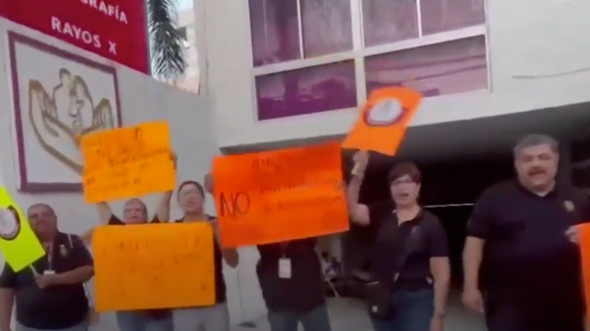 Protestas en el ISSSTE Nuevo León