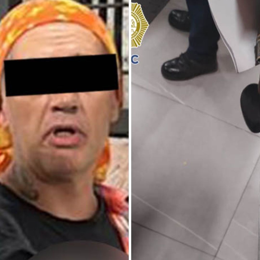 Hombre Amaga con Espada a Mujer en Cetram Martín Carrera
