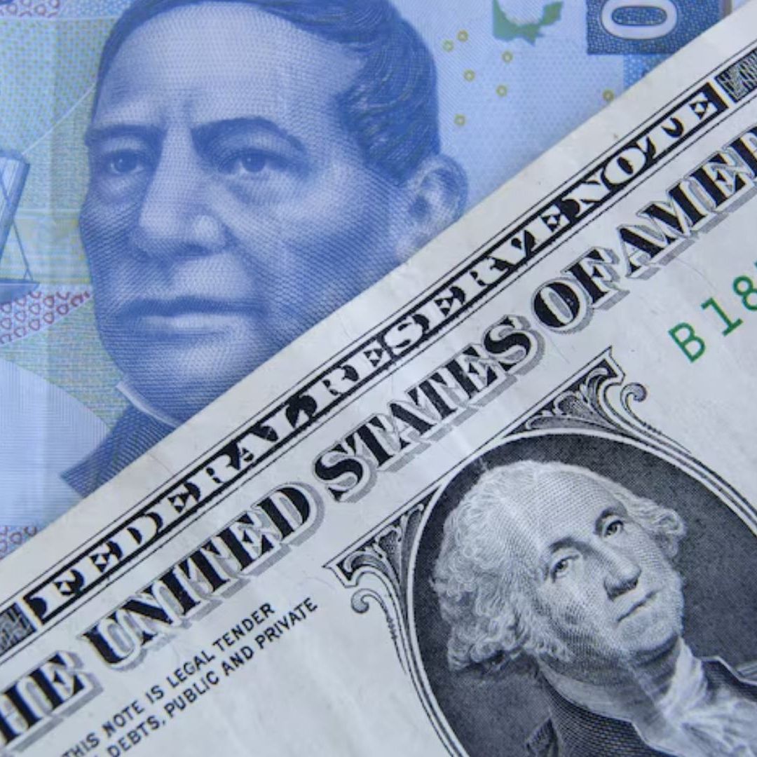 Peso Mexicano Pierde en Inicio de Semana en Espera de Reunión Mundial de Banqueros Centrales