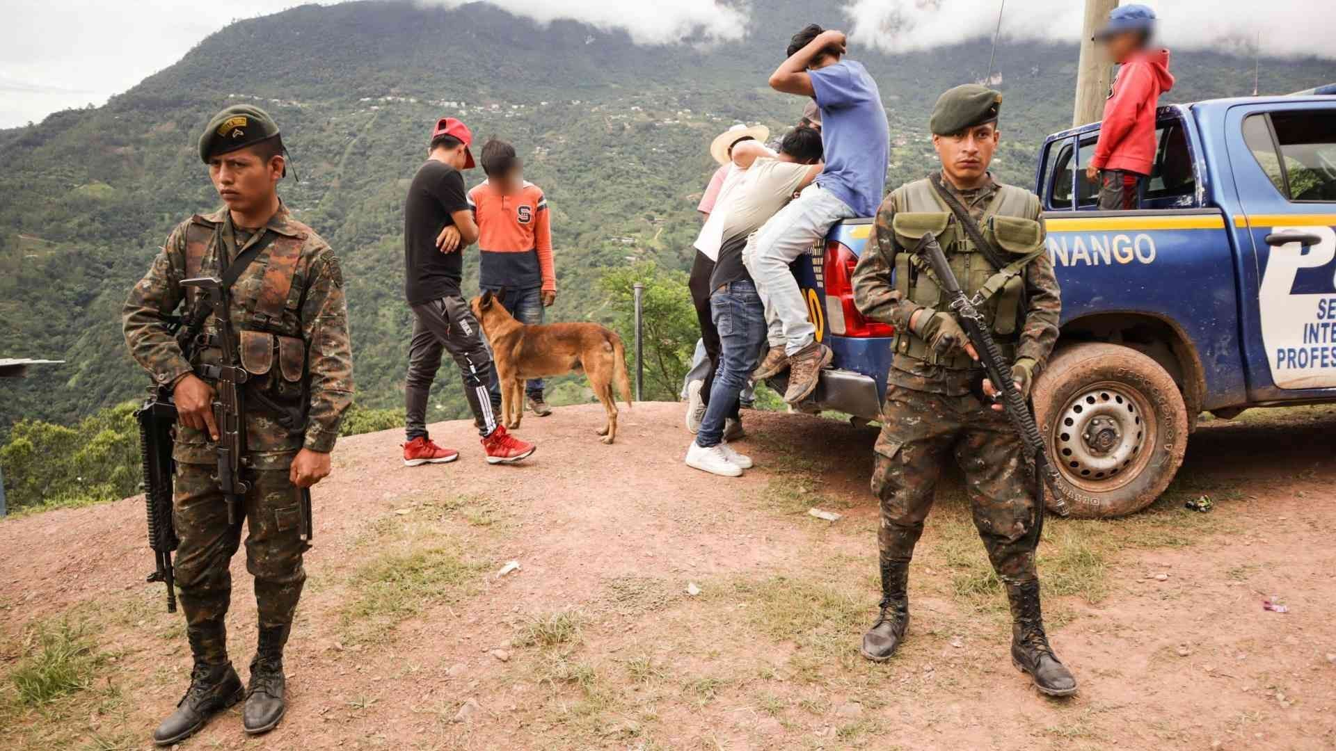Operativo del ejército de Guatemala