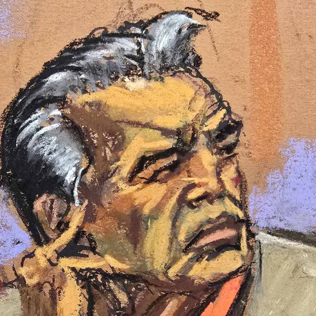 Ilustración de audiencia de ‘El Mayo’ Zambada en Nueva York
