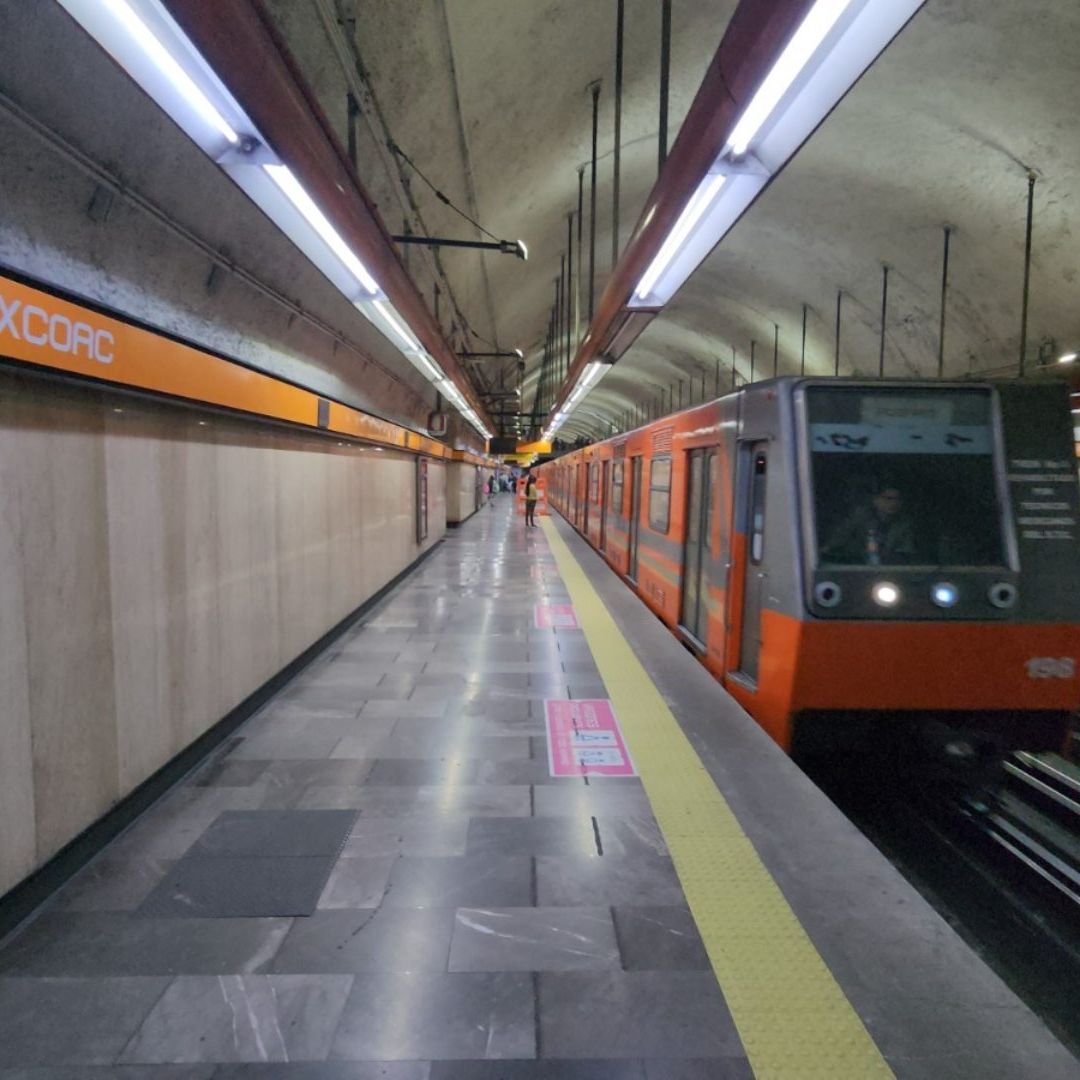 Estación Mixcoac de la Línea 7 del Metro de la CDMX