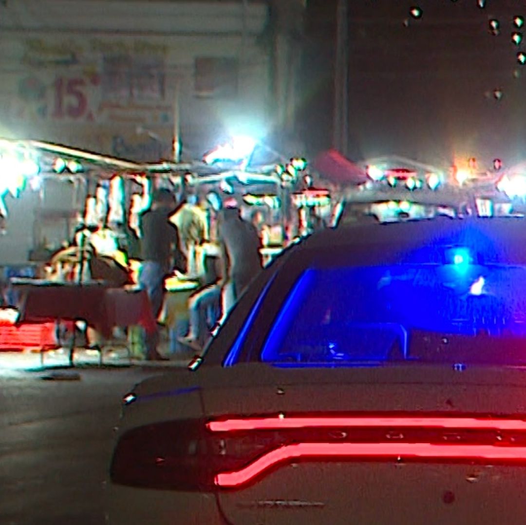 La víctima logró escapar de su agresor escondiéndose en un mercado rodante