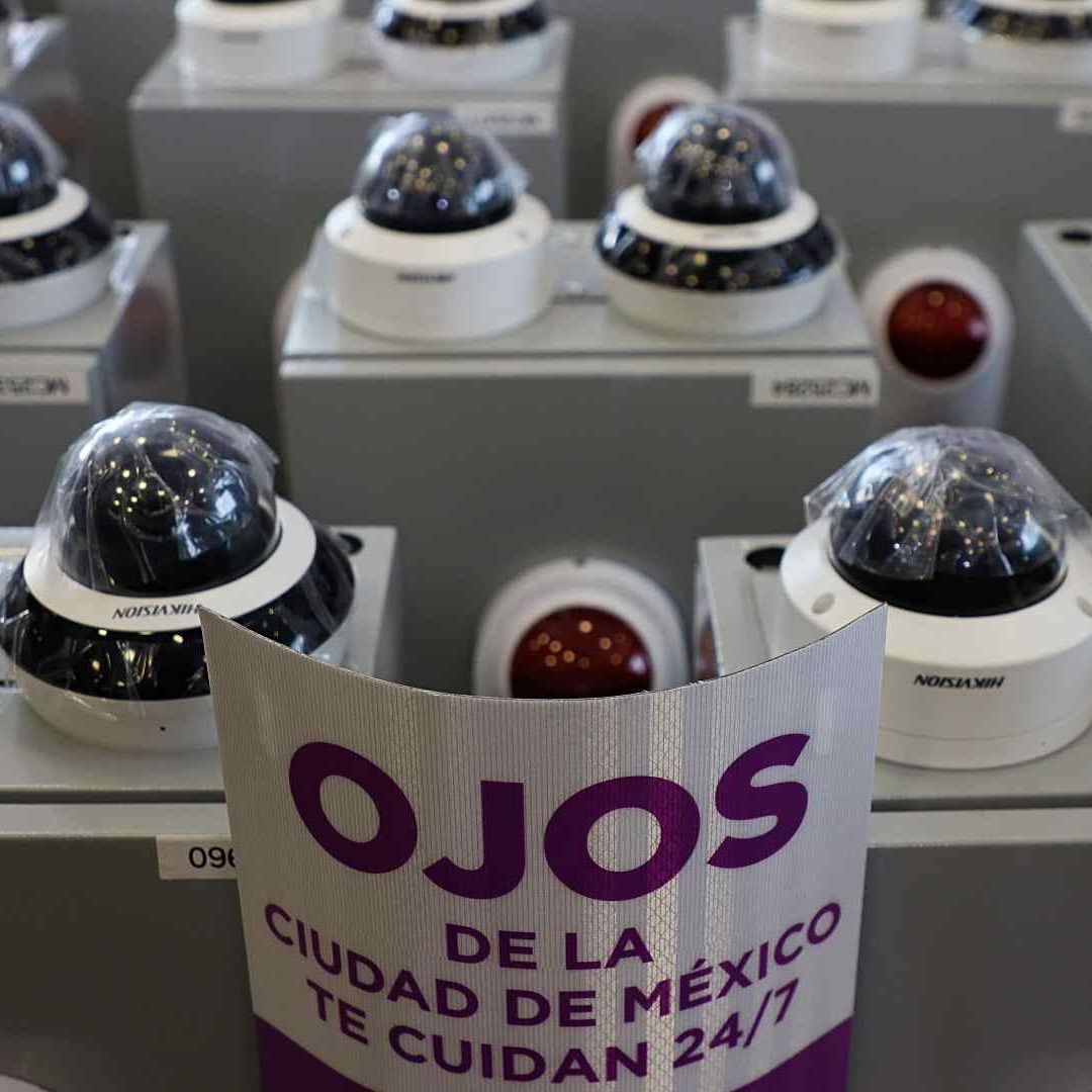 Las nuevas videocámaras de vigilancia se colocarán en distintas zonas de la CDMX