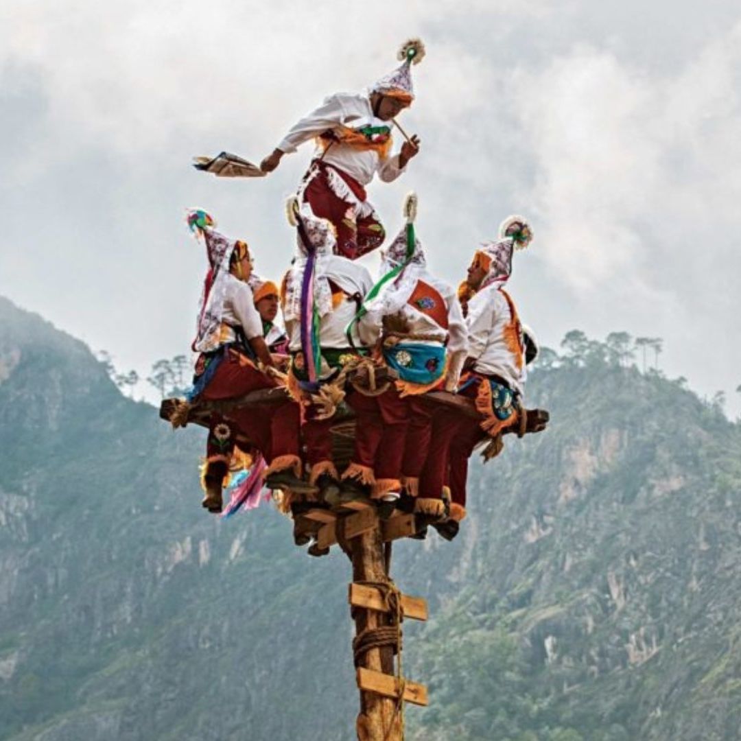 Cuetzalan del Progreso Puebla Sede Noveno Encuentro Nacional de Voladores 28 al 31 de Agosto de 2025