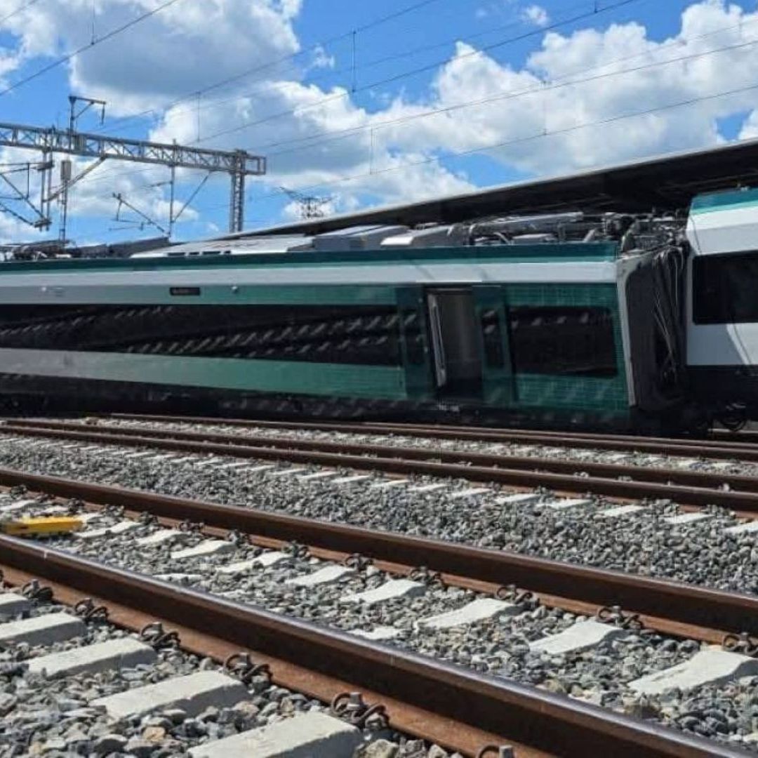 Tren Maya fuera de vía