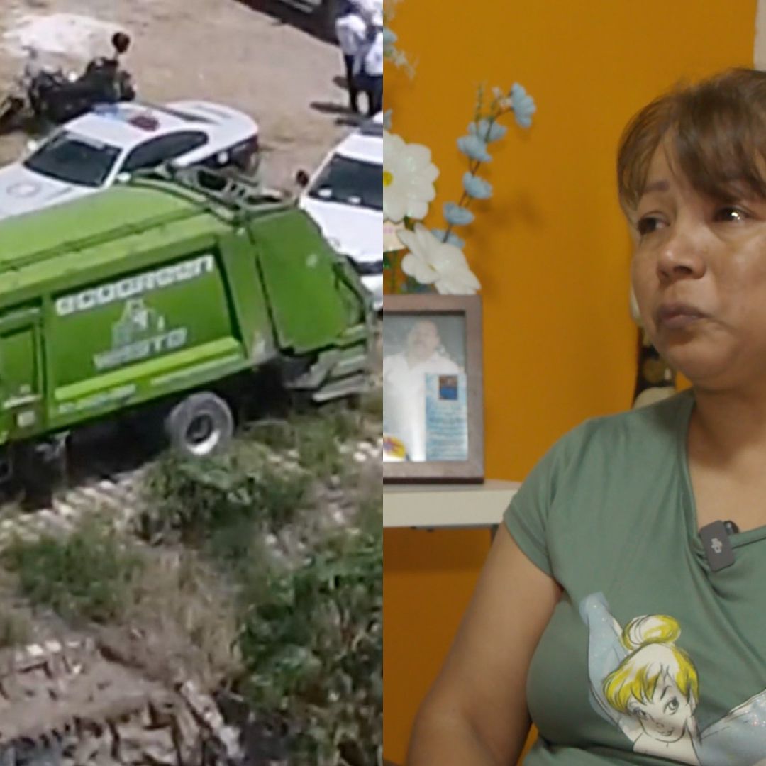 Esposa de don Arturo, recolector de basura asesinado en Nuevo León