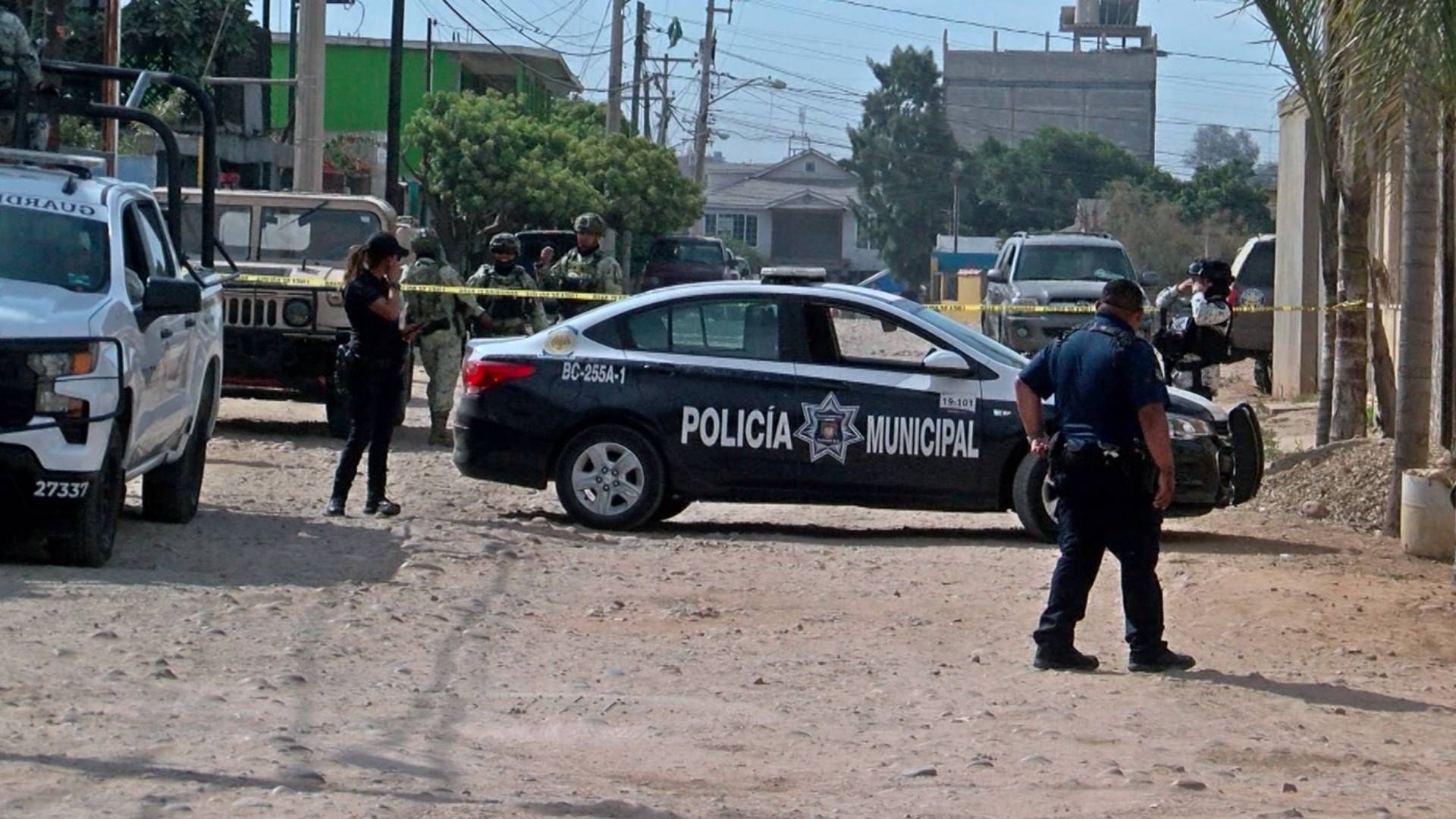 Asesinan a Hombre a Balazos en Terreno Baldío en Colonia de Tijuana