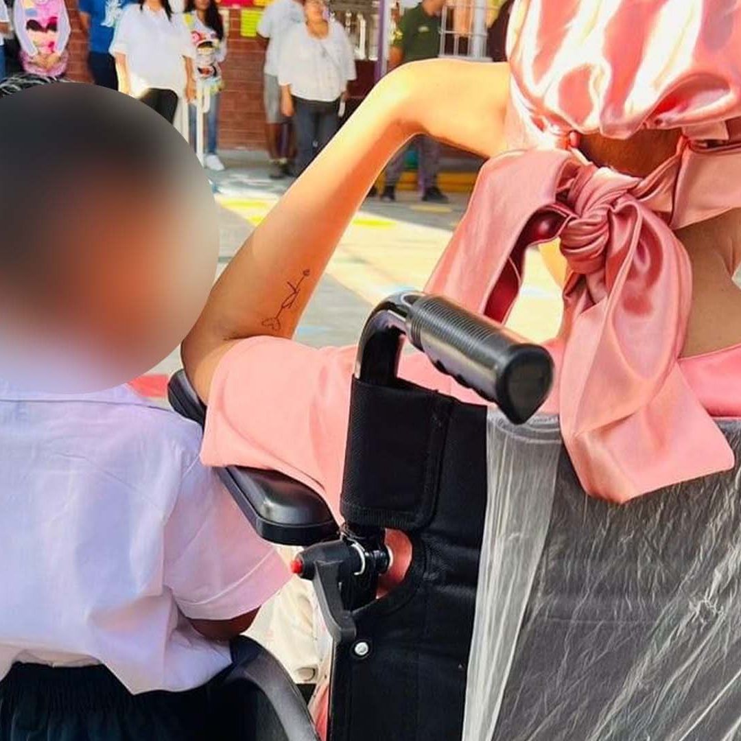 Mamá con Cáncer Acompaña a su Hija en su Primer Día de Clases en Torreón